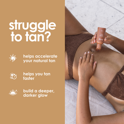 Accelerating Tanning Oil