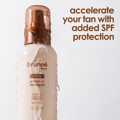 SPF 15 Protective Tanning Oil